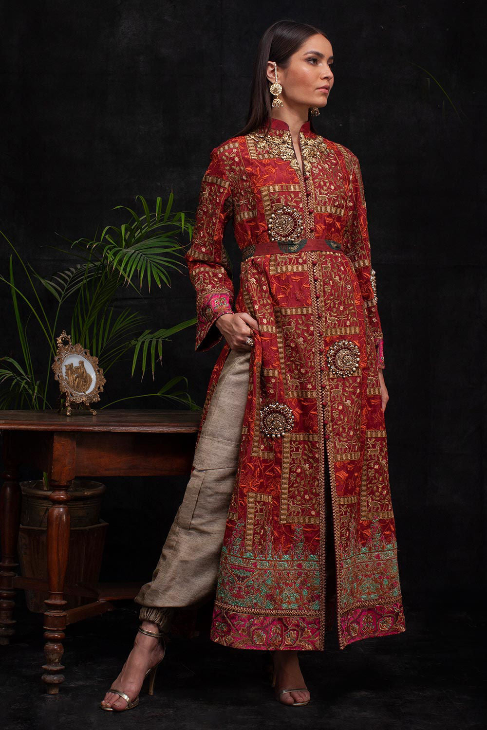 RED BOX LUXURY COAT